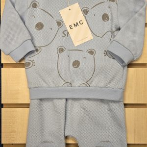 EMC CO 2907 Blue 2 Piece Tracksuit Age 6M