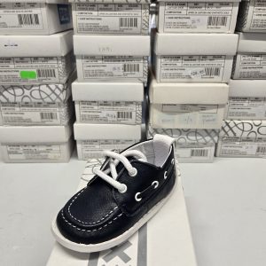Pex Captain Navy Leather Shoe Sizes 18/2, 19/3 or 22/5
