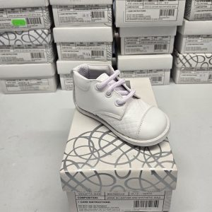 Pex Harper White Leather Boot Size 19/3