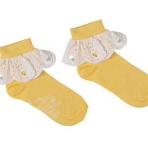 ADee Lenni Yellow Socks Age 3, 5 or 7 Years