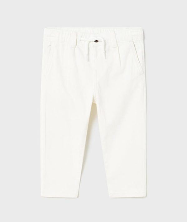 Mayoral 1519 Off White Chino Joggers Age 36M