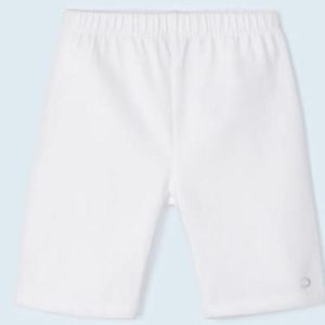 Mayoral 610 Summer Basic White Cycling Shorts Age 3, 5, 7 & 9 Years