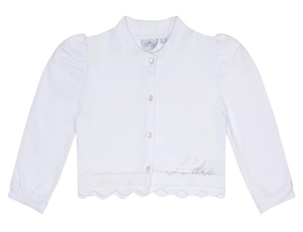 ADee Lina Summer White Cardigan Age 7 Years