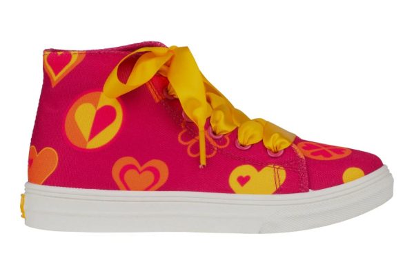 ADee Hot Pink Hi-Top Size 29/11