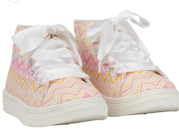 ADee Pink Fairy Hi-Top Size 23/6