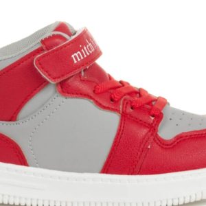 Mitch & Son Red & Grey Hi Tops Size 4, 10 or 11