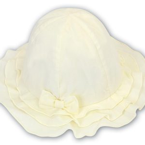 Sarah Louise 003628 Yellow Summer Hat