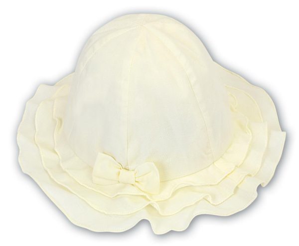 Sarah Louise 003628 Yellow Summer Hat