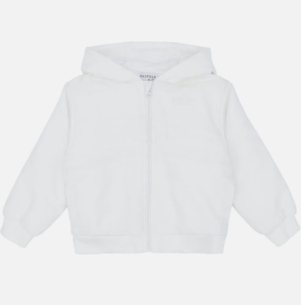 Pastels & Co P-109A Zach White Jacket Size 4Y