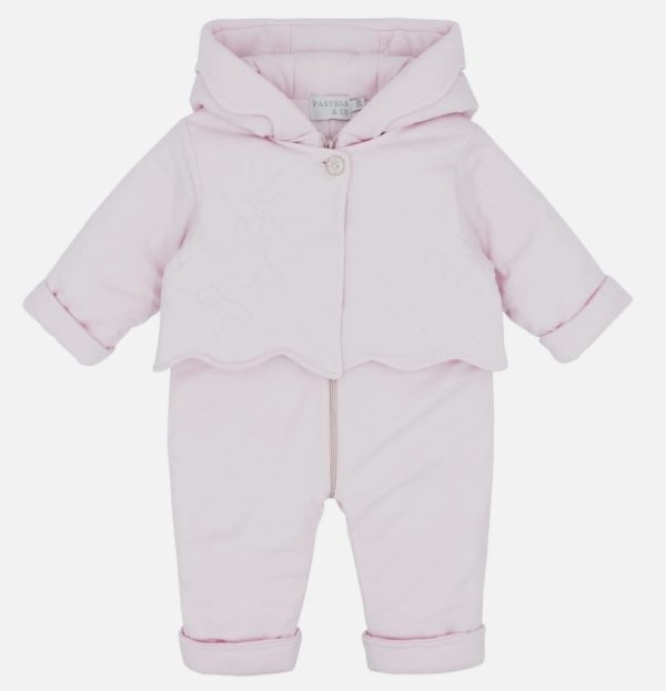Pastels & Co Zola PA-703G Pink Winter Pram Suit Age 3M, 6M, 9M or 12M