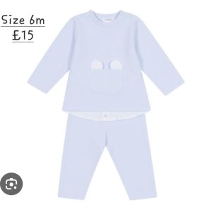 Deolinda 241902 Blue Bunny Tracksuit Age 6M