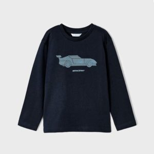 Mayoral 4018 Navy Long Sleeve T-Shirt Age 4, 5 or 6 Years