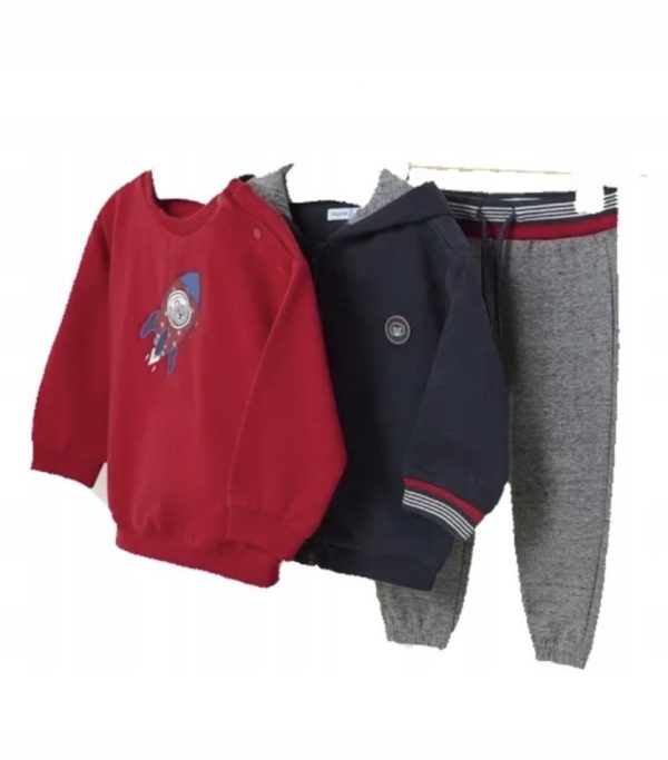 Mayoral 2872 3 Piece Winter Zipper Tracksuit Size 12M