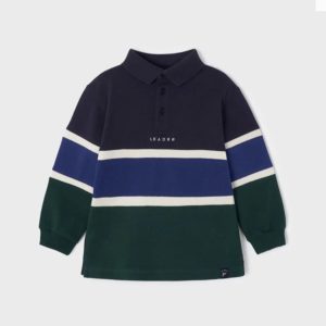 Mayoral 4181 Long Sleeved Polo Shirt Age 6 Years