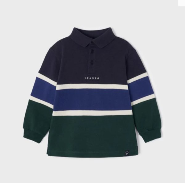 Mayoral 4181 Long Sleeved Polo Shirt Age 6 Years