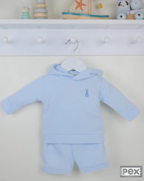 Pex 0915 Bunny Hooded Shorts Set Sizes 3, 6 or 9M left