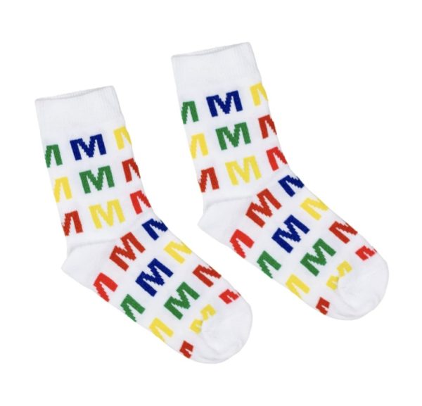 Mitch & Son Vidal Rainbow Socks 2 Pack Age 5-6 Years - Image 3
