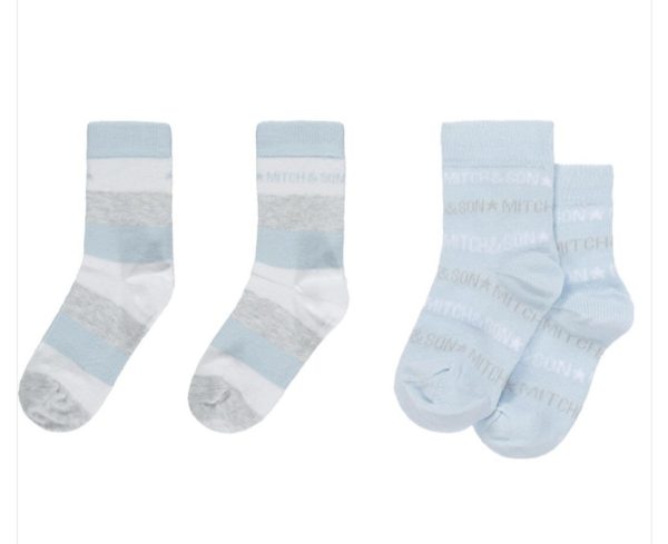 Mitch & Son Nevada Socks 2 Pack Age 5-6 Years