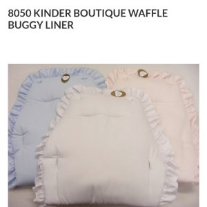 Kinder Boutique Waffle Buggy Liner 8050 in Blue