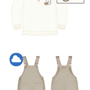 Mayoral 2101/2647 Winter Polo & Dungaree Set Preorder Exp End August