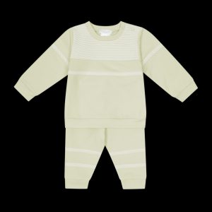 Deolinda 25902 Sage & White Tracking Suit Preorder Exp End of August