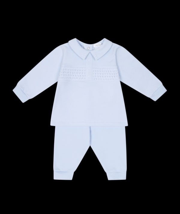 Deolinda 25912 Blue Collared Tracking Suit Preorder Exp End of August