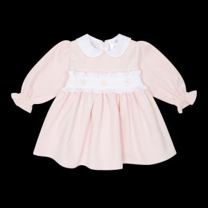 Deolinda 25420 Pale Pink Winter Dress Preorder Exp End of August