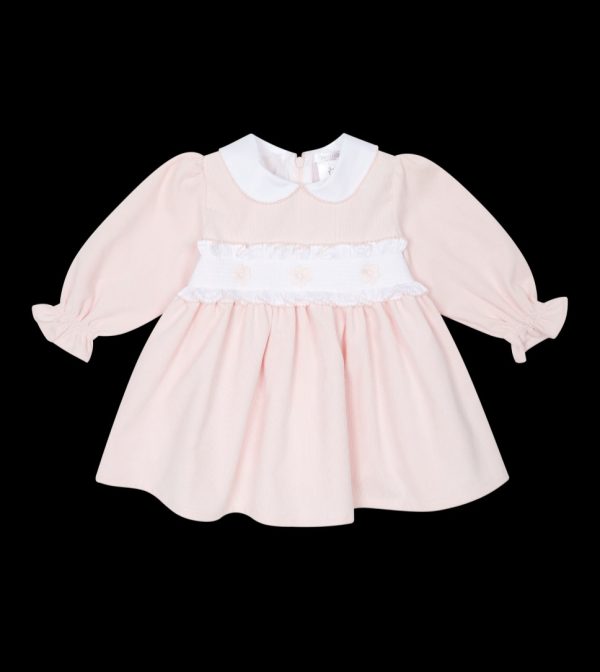 Deolinda 25420 Pale Pink Winter Dress Preorder Exp End of August