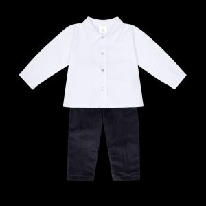 Deolinda 25612 Napoli Navy & White 3 Piece Set Preorder Exp End of August