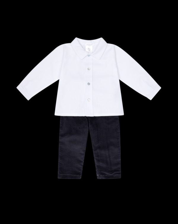 Deolinda 25612 Napoli Navy & White 3 Piece Set Preorder Exp End of August