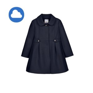 Mayoral 4440 Navy Winter Wooloen Coat Preorder Exp End August