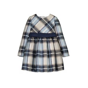 Mayoral 4924 Winter Navy Plaid Dress Preorder Exp End August