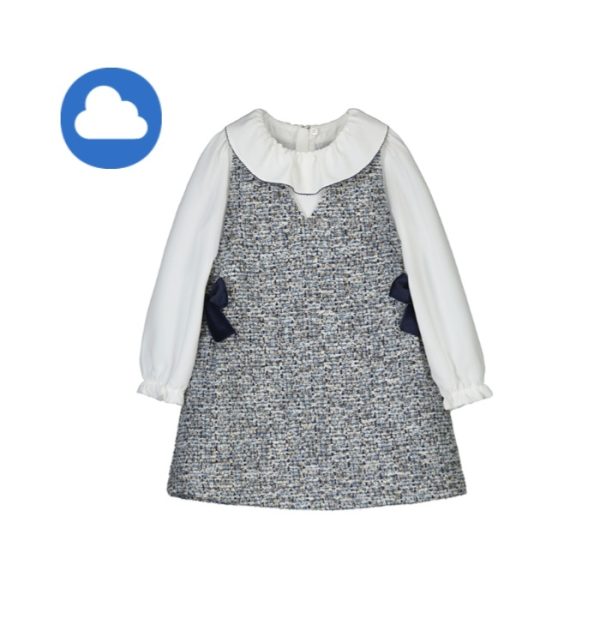 Mayoral 4990 Winter Ocean Pinafore Dress Preorder Exp End August