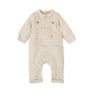 Tutto Piccolo 1437 Sand Winter Dungaree Preorder Due 31/08