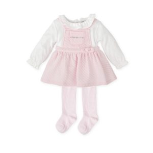 Tutto Piccolo 2292 Pink Winter Dress & Tights Preorder Due 31/08