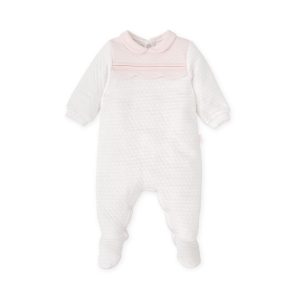 Tutto Piccolo 2416 White/Pink Winter All in One Preorder Due 31/08