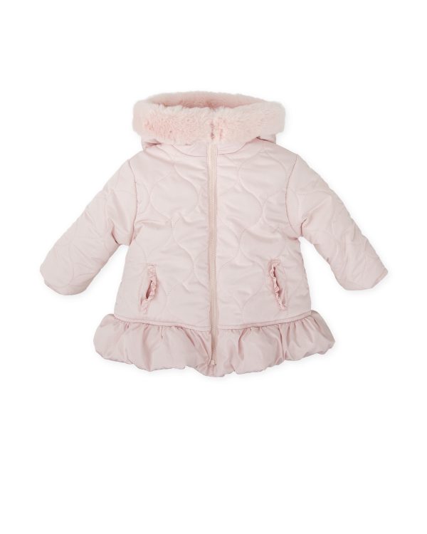 Tutto Piccolo 2558 Pink Winter Parka Preorder Due 31/08 - Image 2