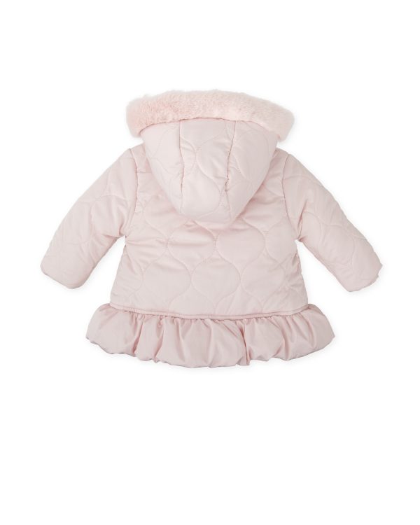 Tutto Piccolo 2558 Pink Winter Parka Preorder Due 31/08 - Image 3
