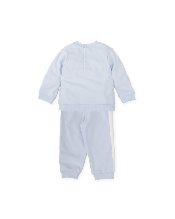 Tutto Piccolo 2709 Sky Blue Winter Tracksuit Preorder Due 31/08 - Image 3