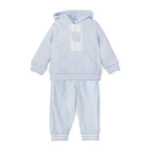 Tutto Piccolo 2710 Sky Blue Winter Hooded Tracksuit Preorder Due 31/08