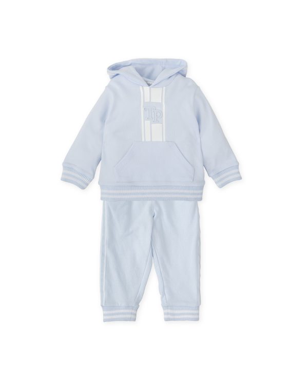 Tutto Piccolo 2710 Sky Blue Winter Hooded Tracksuit Preorder Due 31/08