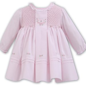 Sarah Louise c7002z Pink/Pink Winter Dress (Preorder Expected End of August)