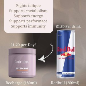 Nutriplus Recharge by Farmasi 210g Energy and Performance Booster