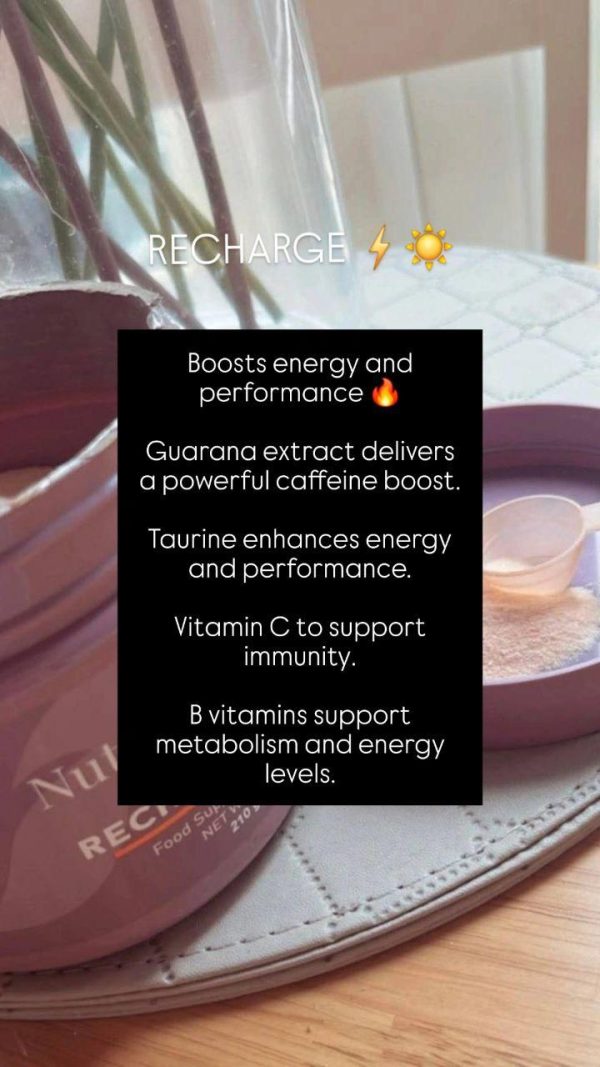 Nutriplus Recharge by Farmasi 210g Energy and Performance Booster - Image 4