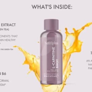 Nutriplus L-Carnitine Shot by Farmasi One Shot a Day Game-Changer