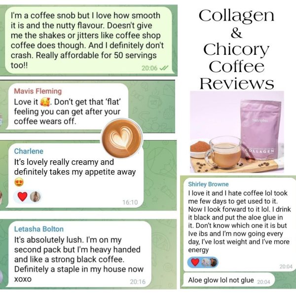 Nutriplus Instant Coffee Chicory & Collagen Blend by Farmasi - Image 3