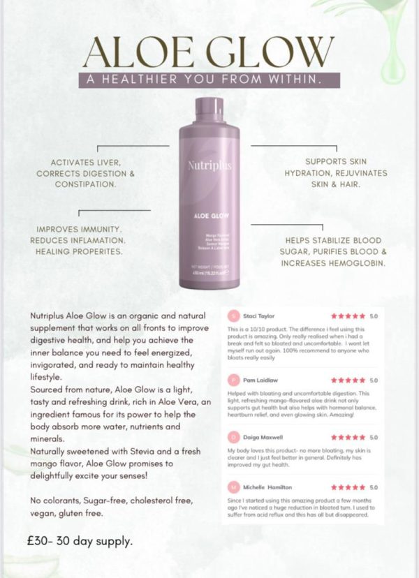 Nutriplus Aloe Glow by Farmasi - Daily Supply of Healthier You from Within - Image 5