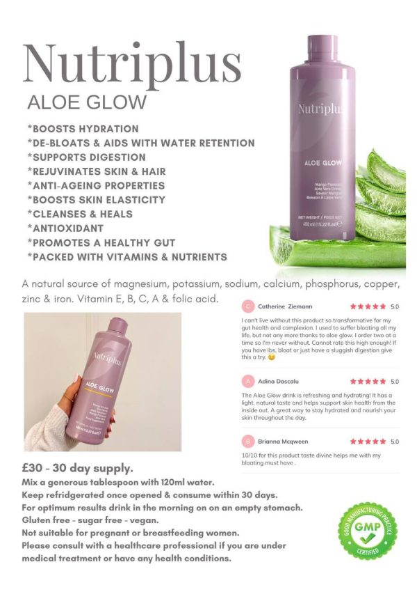 Nutriplus Aloe Glow by Farmasi - Daily Supply of Healthier You from Within - Image 4
