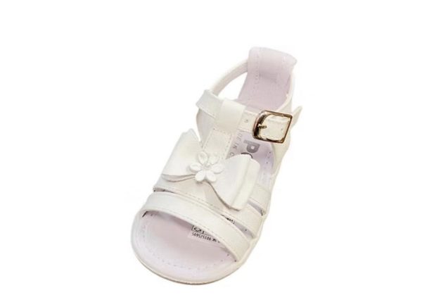 Pex Celeste White Patent Leather Summer Sandal Sizes 18/2 ONLY