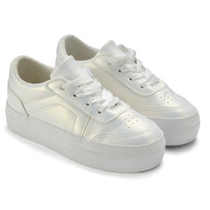 ADee W255101 Platform Trainer with Ribbon Laces Preorder